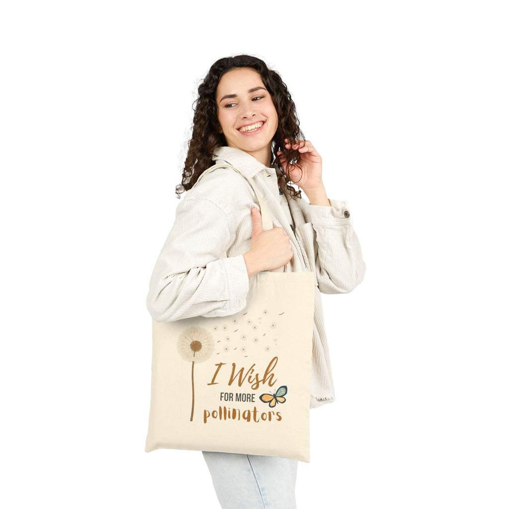Butterfly Cotton Canvas Tote Bag