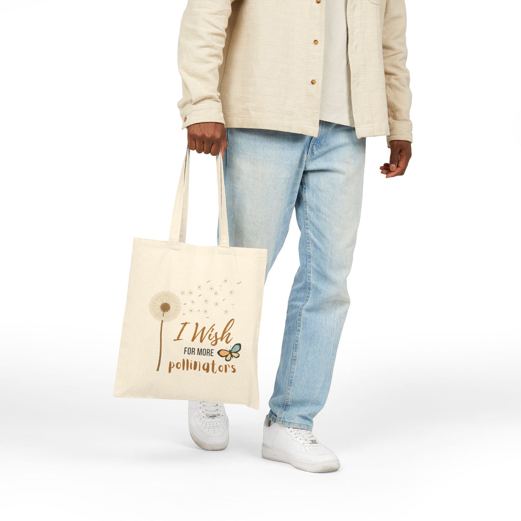 Butterfly Cotton Canvas Tote Bag
