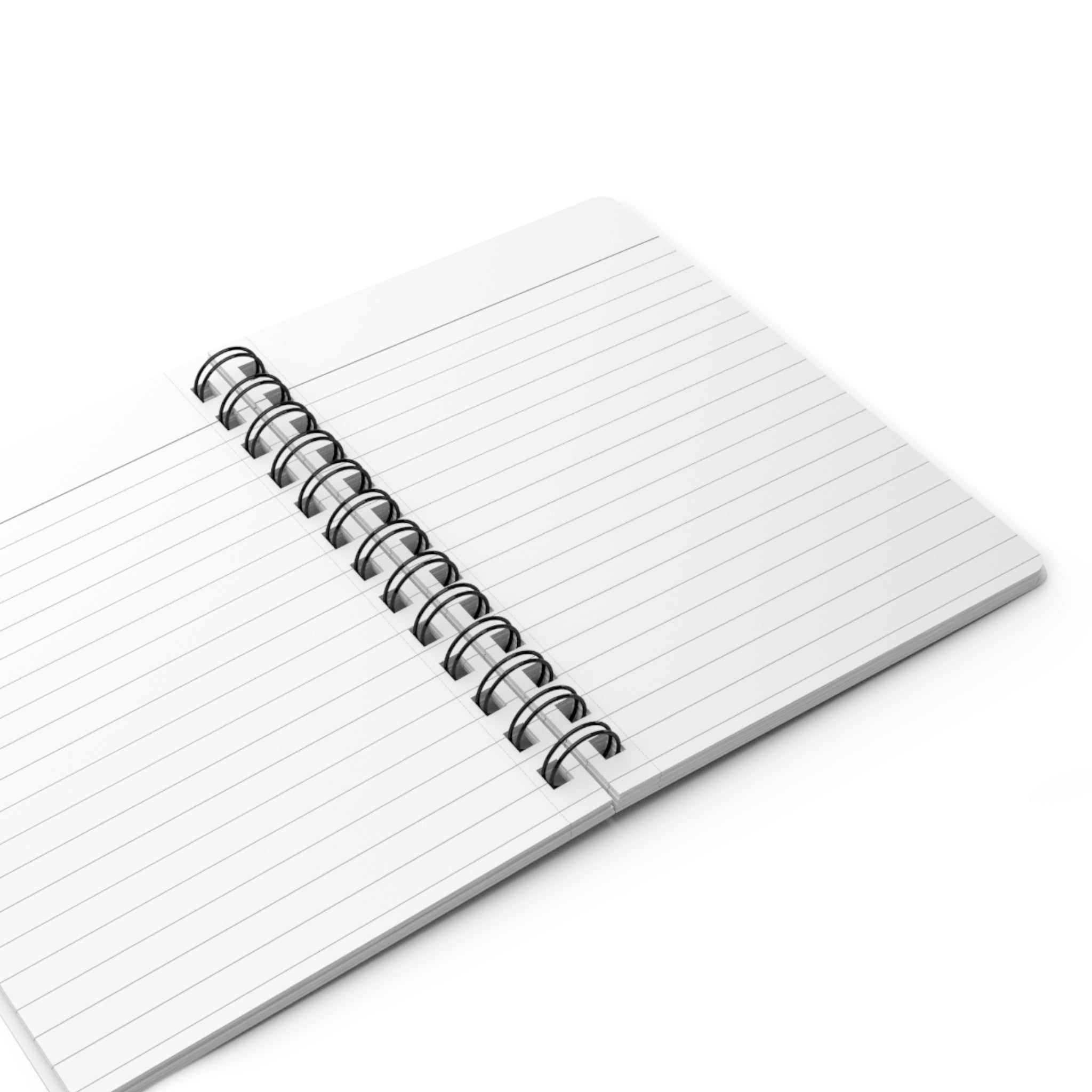 Personalizable Floral Butterfly Pattern Spiral Bound Journal