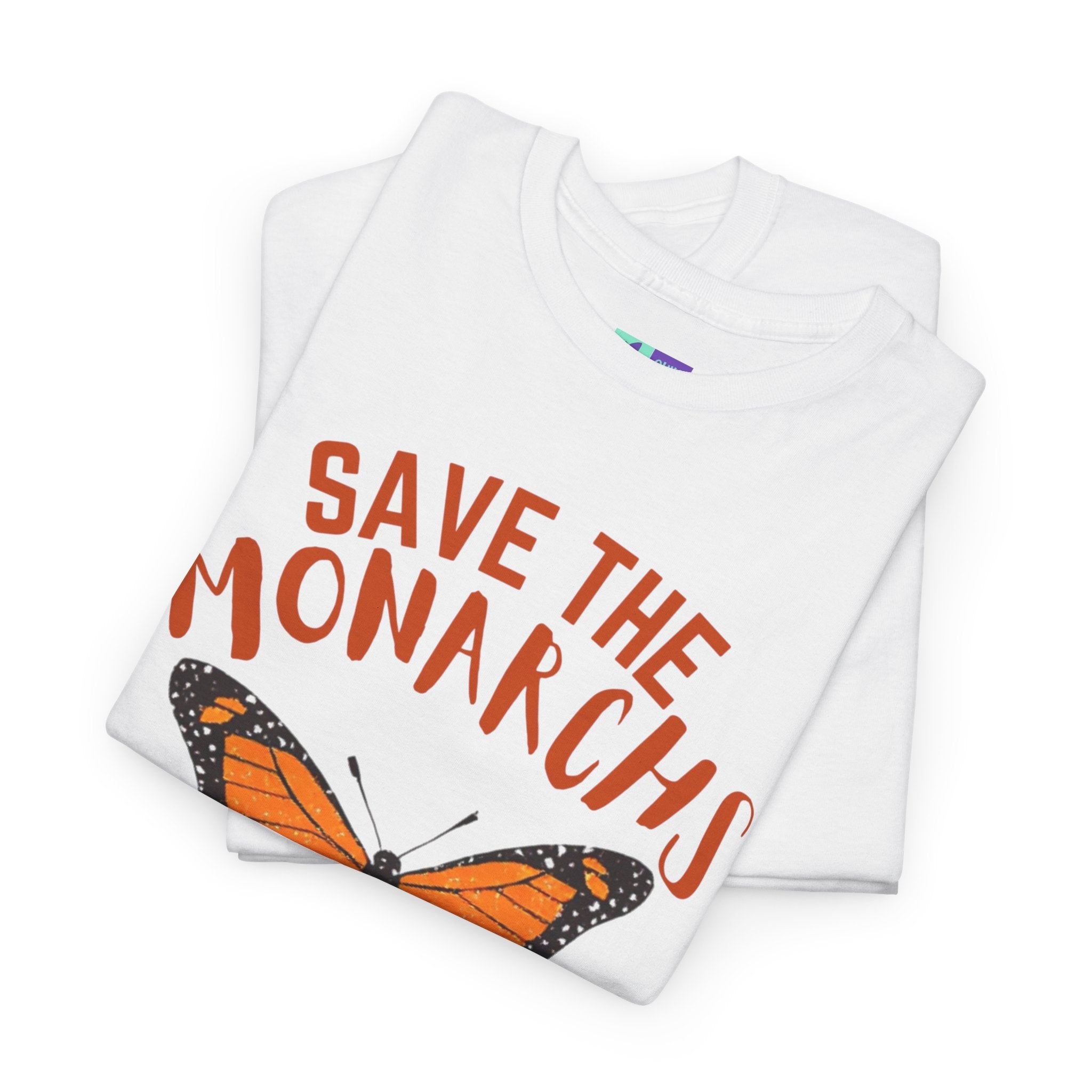Save the Monarchs T-Shirt | Monarch Butterfly Floral Tee
