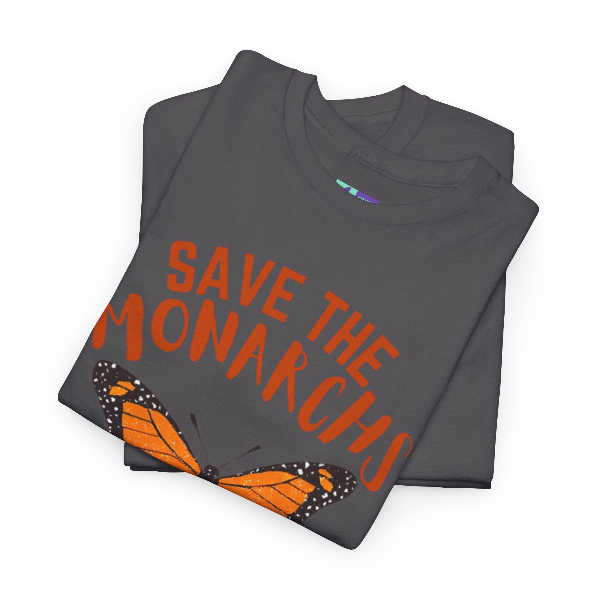 Save the Monarchs T-Shirt | Monarch Butterfly Floral Tee
