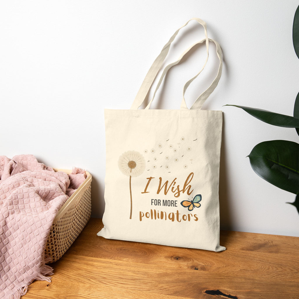 Butterfly Cotton Canvas Tote Bag