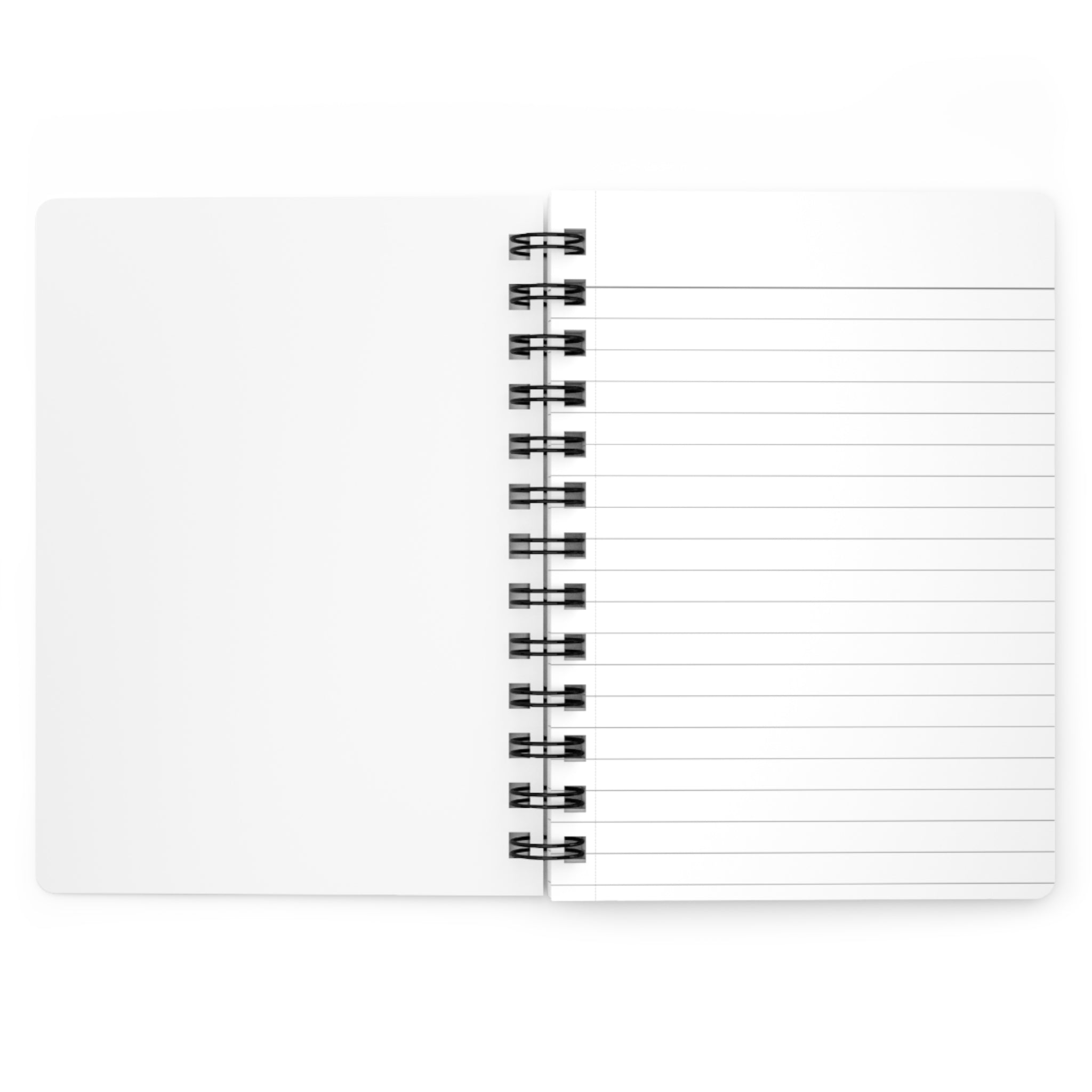 Personalizable Floral Butterfly Pattern Spiral Bound Journal