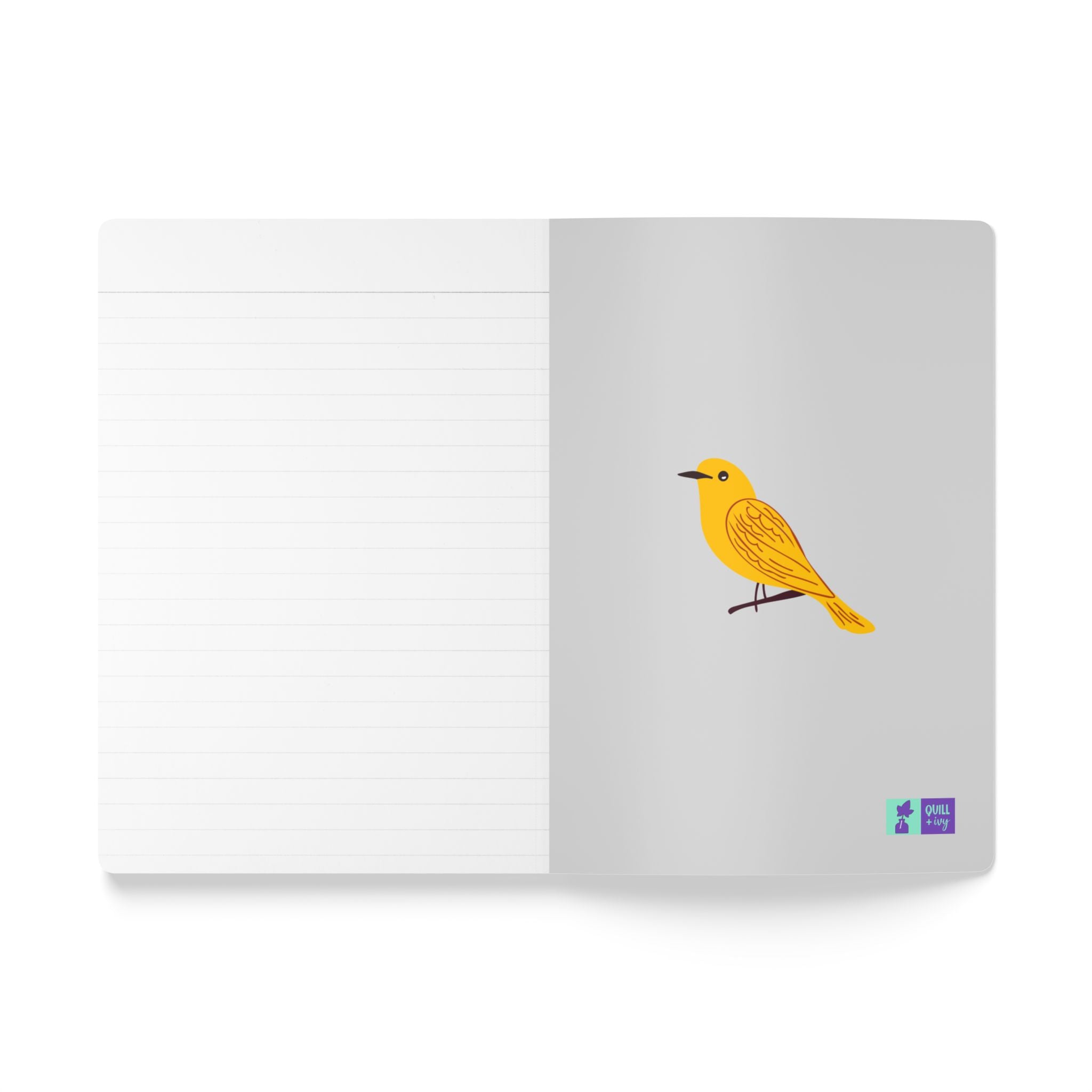 Bird Floral Journal | Softcover Notebook, Make Every Day Count