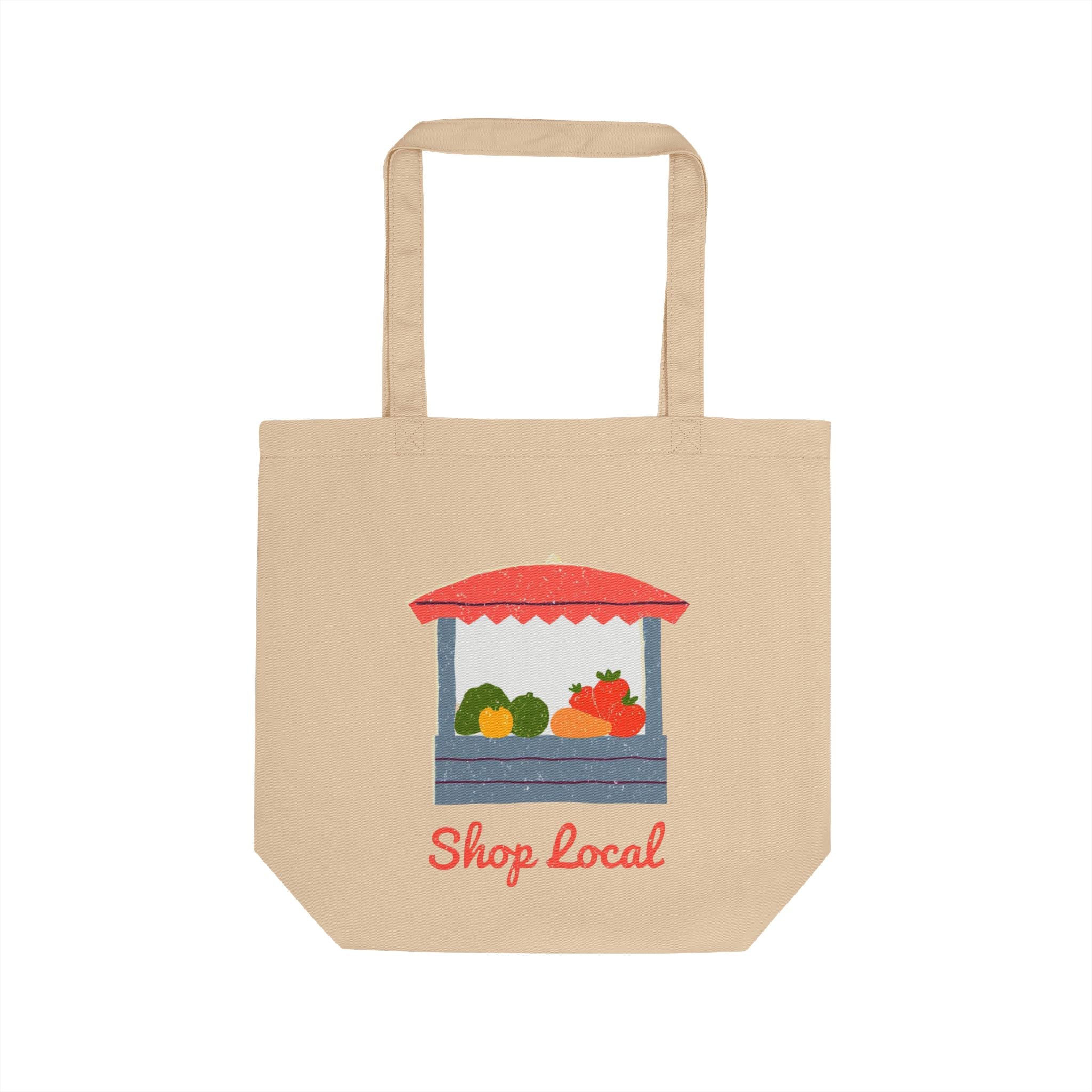 Meet Me at the Farmer's Market Tote Bag | Shop Local Market Produce