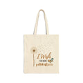 Butterfly Cotton Canvas Tote Bag