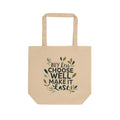 Buy Less Choose Well Make It Last Tote Bag | Eco Shopper, Sustainable Quote